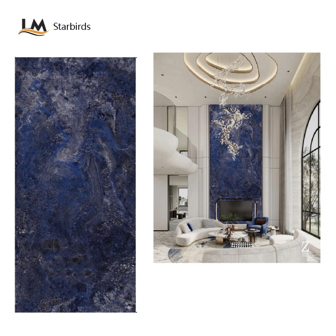 3 mm UV-marmer met warmteoverdracht-PVC-wandpanelen met patroon Aanpasbare maten Snijservice beschikbaar voor groothandeldecoratie