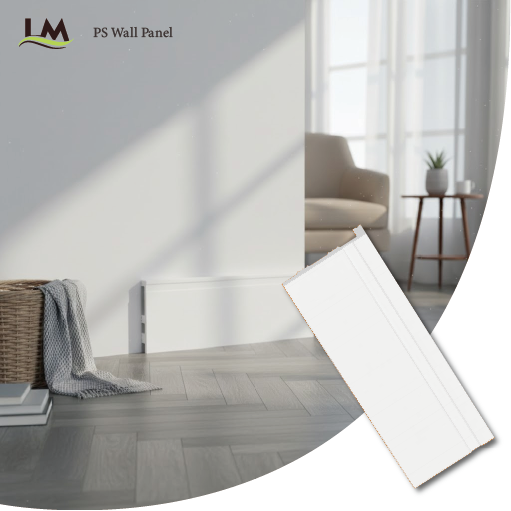 Eenvoudig-te-knippen van PS decoratieve wandversieringen, waterdicht, flexibel stoelraillijstwerk voor doe-het-zelfverbeteringsprojecten