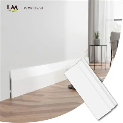 Witte PS decoratieve afgietsel waterdichte flexibele wandpaneelversiering voor professionele interieurafwerking